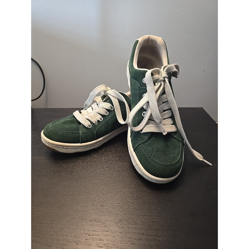 SIMPLE Standard Issue OS Green Suede Casual Skate Shoes Size 8.5 Men 10.5 Women